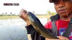 Fishing in the lake got strips snakehead. #Fishingman
