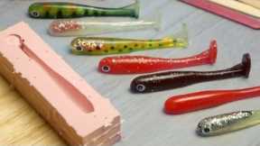 Making Paddle Tail Soft Plastic Fishing Lures