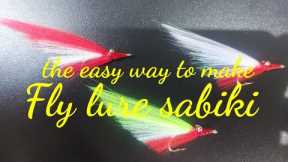 The easy way to make DIY fly lures sabiki/very effective to catch Trevally