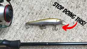 90% Of Anglers Don't Know How To Fish A Jerkbait!  Learn To Master It With These Retrieves!