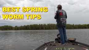 Spring Worm Fishing Tips for Bass Fishing | Bass Fishing