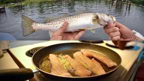 Speckled Trout Catch Clean and Cook + My TOP SECRET Fish Taco Recipe