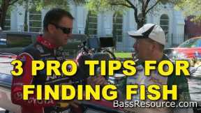 How To Find Fish Fast On A New Lake - Pro Tips | Bass Fishing