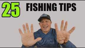 25 fishing tips Every Fisherman needs to know