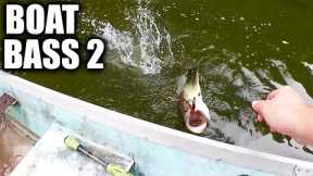 Fishing New Water in a Boat! Realistic Bass Fishing From a Small Boat