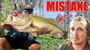 Catching this DOUBLE DIGIT Bass turns into a HUGE Mistake...