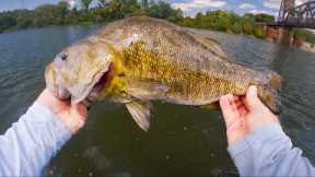 Fall Fishing For Bass: (Largemouth, Spotted Bass, AND Smallmouth) On A New Lake!