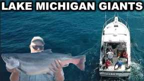 Trolling For Lake Michigan Giants