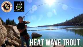 Fishing Big Bear Lake During a Summer Heat Wave