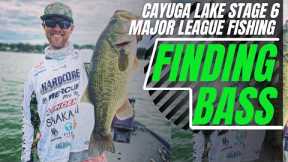 FINDING BASS on Cayuga Lake - Major League Fishing 2022  - Ryan Salzman