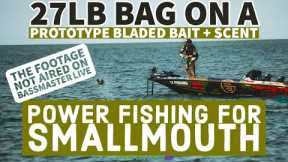 POWER FISHING & sight fishing with SCENT during the BEST SMALLMOUTH week of MY LIFE | ZALDAINGEROUS