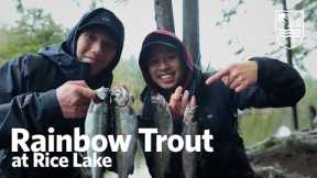 Fishing for Rainbow Trout at Rice Lake | EP4
