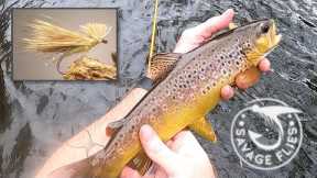 Wild browns on an experimental caddis? (Savage River Fly Fishing)