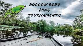 UNEXPECTED RESULTS While FISHING Hollow Body FROG ONLY Bass Tournament!!