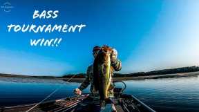 Bass Tournament WIN On a Lake LOADED With HYDRILLA!! || Fall Bass Fishing