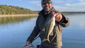 Table Rock Lake Video Fishing Report Nov 2, 2022