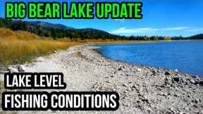 Big Bear Lake Update | Fishing Conditions and Lake Level