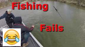 Funny Fishing Fails and BLOOPERS!!!