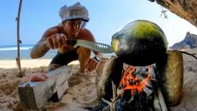 COOKING FISH IN A COCONUT??? AN EPIC CATCH AND COOK