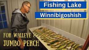 How We Fish Lake Winnibigoshish For Fall Walleye And Jumbo Perch!