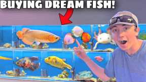 Buying My DREAM FISH for BACKYARD POND!
