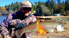 The Bite Was Wide Open | Trout Fishing | Lake Gregory California