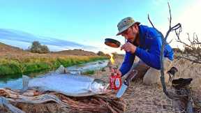 3-Days GIANT TROUT FISHING, Hunting, & Camping!!! (Catch, Cook, Camp)