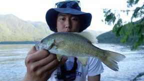 Cultus Lake SMALLMOUTH BASS Fishing on SHORE! (Ultralight gear)