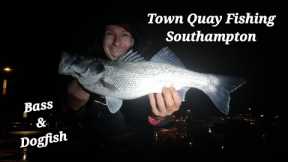 Town Quay Southampton Beach Fishing Pier Fishing Bass Fishing Southcoast Southampton United Kingdom