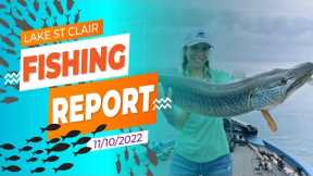 Lake St. Clair Fishing Report 11/10/2022
