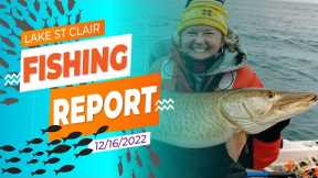 Lake St. Clair Fishing Report 12/16/2022