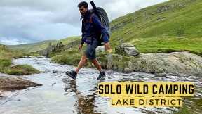 2 Nights Solo Wild Camping in Lake District - Fly Fishing for Wild Trout, Fire & Heavy Rain!