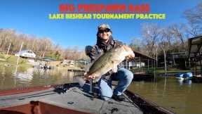 TOURNAMENT PRACTICE ON LAKE BESHEAR | PRESPAWN BASS FISHING | April 7, 2022