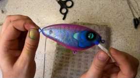 How I Made This Wooden Crankbait Step By Step Fishing Lure Making