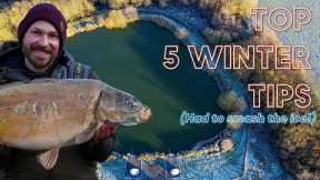 Winter Carp Fishing | 5 Tips For Catching Carp In The Winter | Tactics, Bait and Rigs