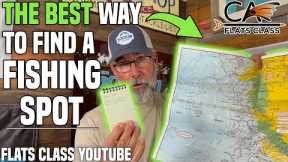 The Best Way To Find A Fishing Spot! | Flats Class YouTube