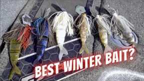 Lake Fork Winter Bass Fishing Tips: How To Catch Giant Bass On A Chatter Bait In Cold Water!!!