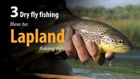 How to • Dry fly fishing • Lapland • fishing tips