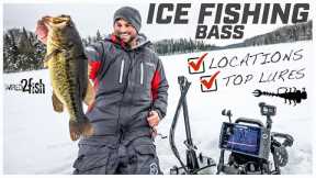 Ice Fishing for Bass | Locations and Top Tactics
