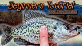 Beginner Friendly Fly Fishing for Early Spring Crappie!