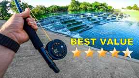 Worlds Cheapest Fly Fishing **COMBO** Best fly fishing kit for beginners (Amazon Deals)