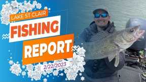 Lake St. Clair Ice Fishing Report 2/22/2023