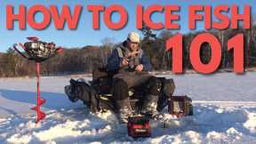 How to Ice Fish - Beginner Ice Fishing 101