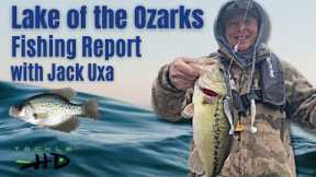 Lake of the Ozarks Crappie/Bass Fishing Report 2/7/2023 by Jack Uxa and Tackle HD