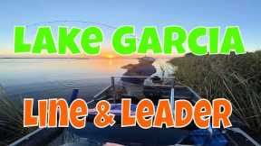 Fishing Line and tying Leaders. Lake Garcia navigation. Bass Fishing Report the Headwater Lakes