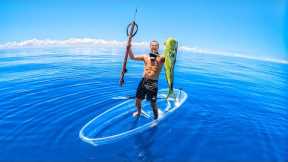 Catch And Cook In A Transparent Kayak
