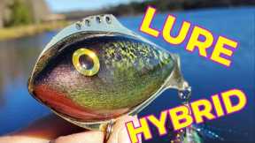 Making a Lipless Crankbait Hybrid, Making a lure from bamboo and brass #luremaking #luremaking