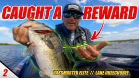 I CAUGHT a REWARD! - Bassmaster Elite Lake Okeechobee (Practice) - UFB S2 E02
