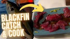 Catching and Cooking a fresh Blackfin Tuna