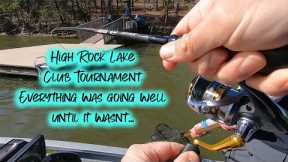 High Rock Lake Bass Fishing, 4 Fish for 19lbs...DQ'd?